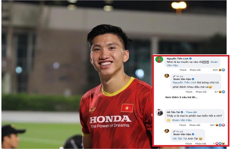 Đoàn Văn Hậu trở lại sân cỏ, dàn cầu thủ ‘cà khịa’ không ngớt!