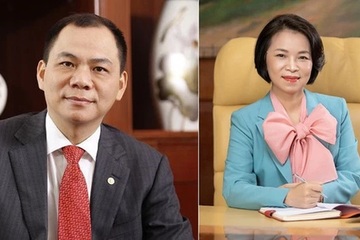 Xuất hiện 2 cặp vợ chồng trong Top 10 người giàu nhất sàn chứng Việt