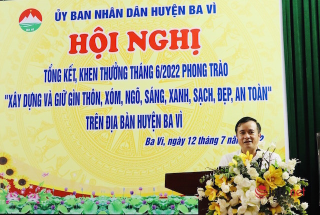Hà Nội: Huyện Ba Vì tích cực triển khai các hoạt động bảo vệ môi trường
