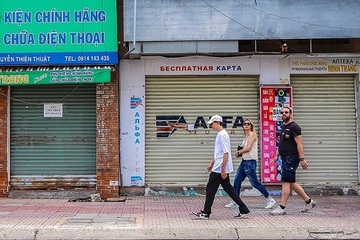 Giảm giá 'kịch sàn', mặt bằng cho thuê ở phố Tây Nha Trang vẫn ế khách