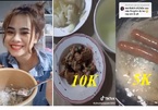 Chủ nhân loạt clip bữa ăn 5K, 10K 'gây bão' Tiktok: Tôi không câu view, gia đình tôi từng ăn cơm với nước mắm suốt cả tháng!