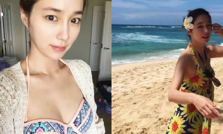 Mỹ nhân Lee Min-jung khoe dáng 'cực nuột' với bikini bất chấp tuổi 40