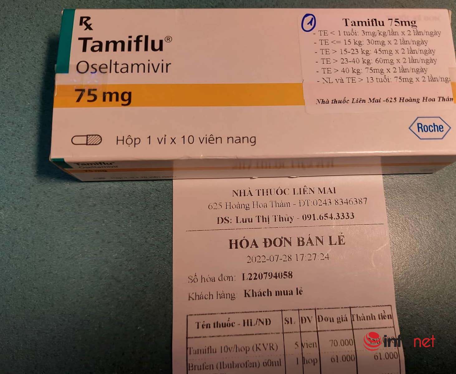 Đi 5 cửa hàng mới mua được 5 viên Tamiflu chữa cúm A, giá thuốc được đà 'nhảy múa'