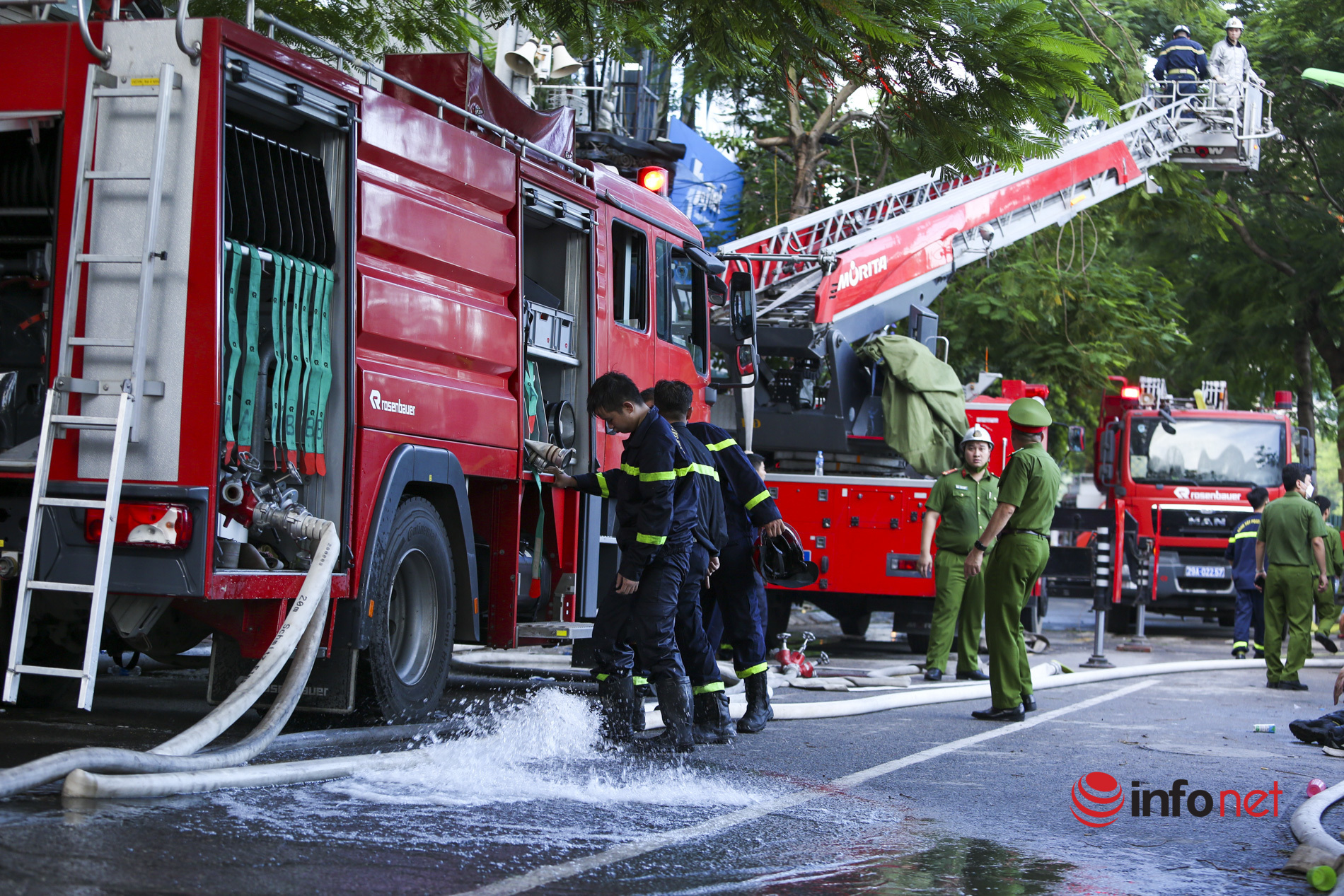 Vụ cháy quán karaoke ở Quan Hoa: Trước khi hy sinh, 3 cảnh sát đã cứu 8 người khỏi vụ cháy