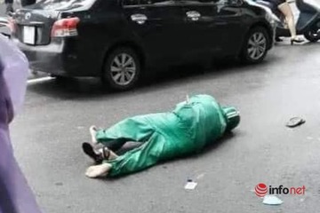 Vụ án mạng kinh hoàng trên phố Hàng Bài: Nghi phạm sống sót do người đi đường tước hung khí ném đi