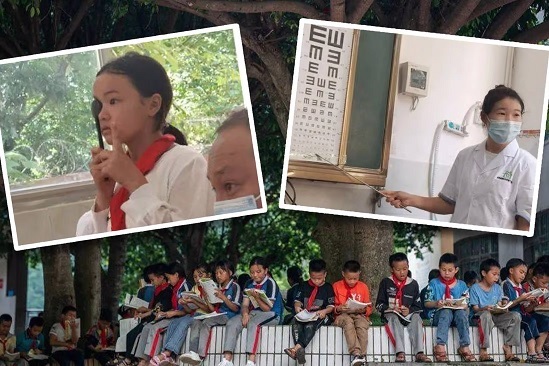 'Chuyện lạ' trường tiểu học hơn 500 học sinh không có em nào bị cận thị