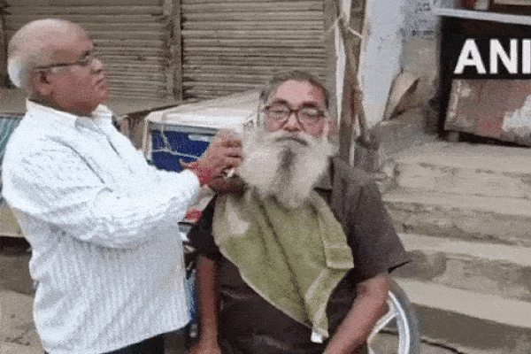 'Dị nhân' cắt bỏ râu rậm rạp lần đầu tiên sau 21 năm